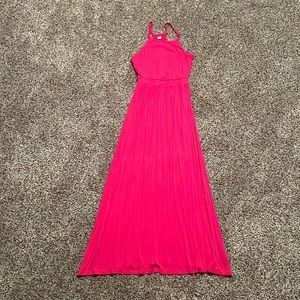Old Navy pink maxi dress